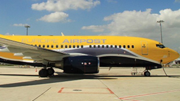 A passenger has told of the panicked moments following an engine fire on a Europe Airpost flight. (Supplied) 