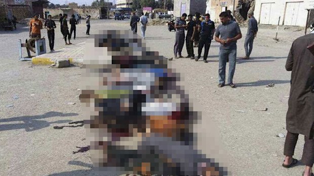 The aftermath of some of ISIL's most recent mass killings. (AAP)