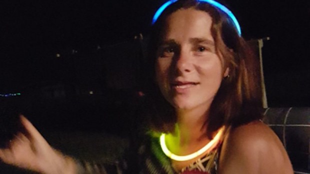 Kylie Vallance (pictured) and her three kids have been missing since yesterday. (Victoria Police)