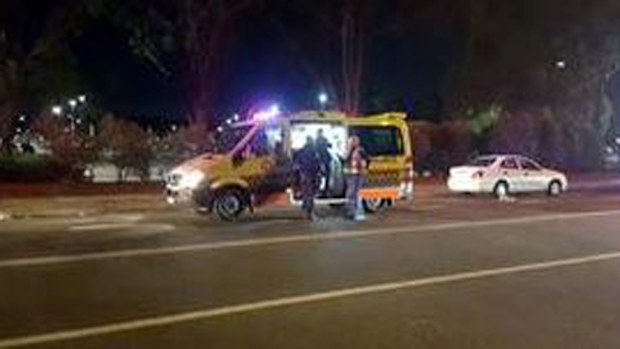 The man later died in hospital. (9NEWS)