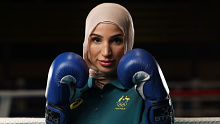 Tina Rahimi, member of the Australian 2024 Paris Olympic Games Boxing Squad.