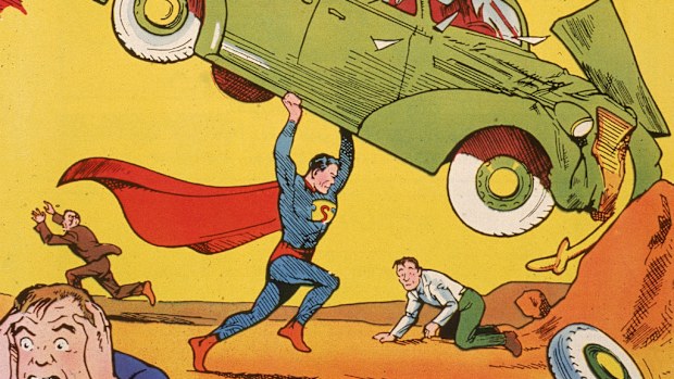 A pristine copy of Action Comics 1 is expected to fetch millions when it goes to auction on eBay in August. (AAP)