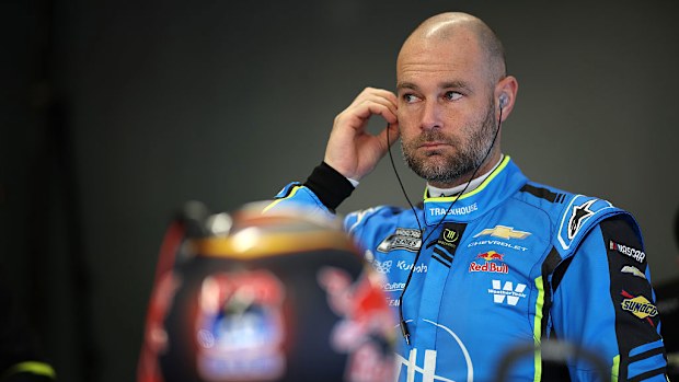 Shane Van Gisbergen, driver of the #97 SuperFile Chevrolet, prepares for the NASCAR Cup Series Daytona 500.