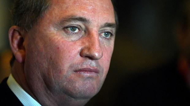 Barnaby Joyce. (AAP)