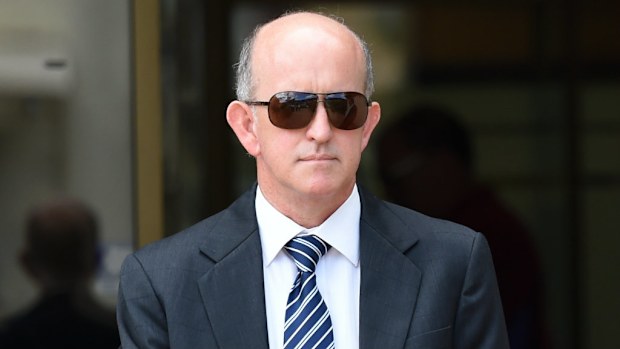  Former Catholic brother Brett O'Connor leaves the Magistrates Court in Tweed Heads. (AAP)