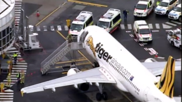 A Tigerair flight travelling between Brisbane and Melbourne was diverted to Sydney after engineering issues. (Twitter)