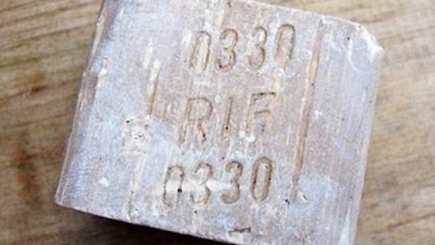 A bar of soap reportedly made from the fat of Jewish Holocaust victims, has been pulled from sale on eBay. (Supplied)