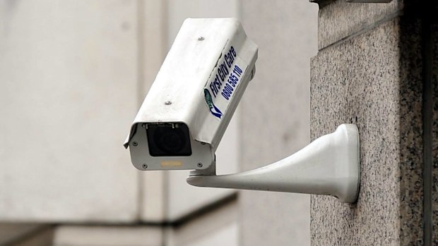 Fake CCTV camers have been removed from the Brisbane exclusion zone. (AAP)