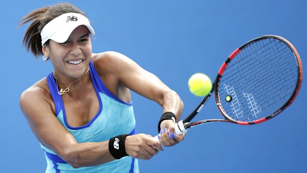 British number one female tennis player Heather Watson has broken the "last taboo" in sport. (AAP)