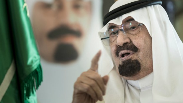 Saudi King Abdullah says Islamic terrorists will soon target the West. (Getty)