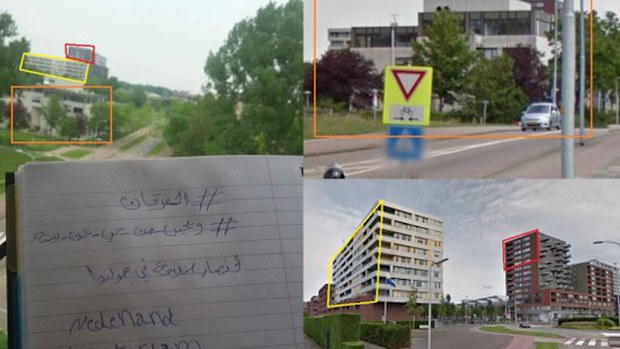 "ISIS Fanboy number 4 geolocated in Holland, thanks to the many of you that helped." (Twitter/@EliotHiggins)