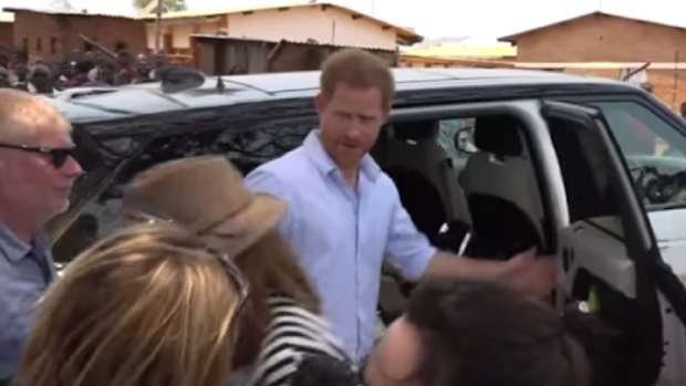 The reporter was later reprimanded by palace officials.