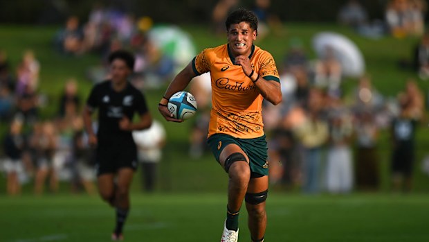 Aden Ekanayake of Australia in action.