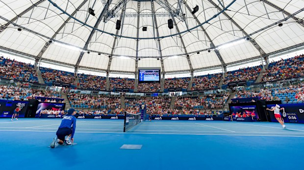 El Ken Rosewall Arena de Sydney albergará las semifinales y la final de la United Cup 2026. 