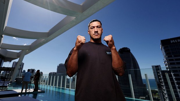 Jai Opetaia at Star Casino Gold Coast.