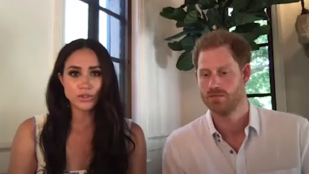 Meghan joined Harry in her commitment to serving the Commonwealth.