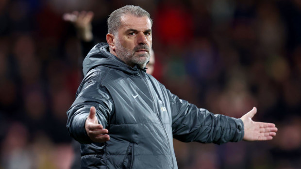 Head Coach Ange Postecoglou of Tottenham Hotspur.