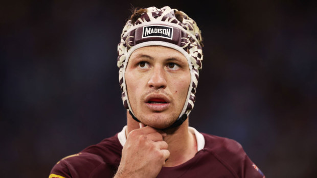 Kalyn Ponga. 2022 State of Origin series. Queensland Maroons.