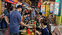 <p>It's one of the most budget-friendly cities globally for food, accommodation, and transport.</p><p>The street food is iconic and can easily be enjoyed alone or on a guided food tour, which is a great way to meet others.</p>