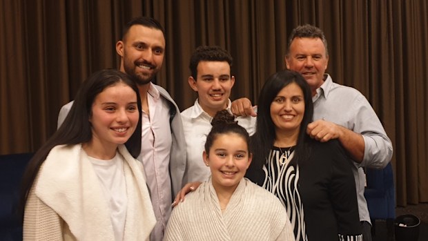 MAFS participant and testicular cancer survivor Nicolas Jovanovic visited the NSW teen.