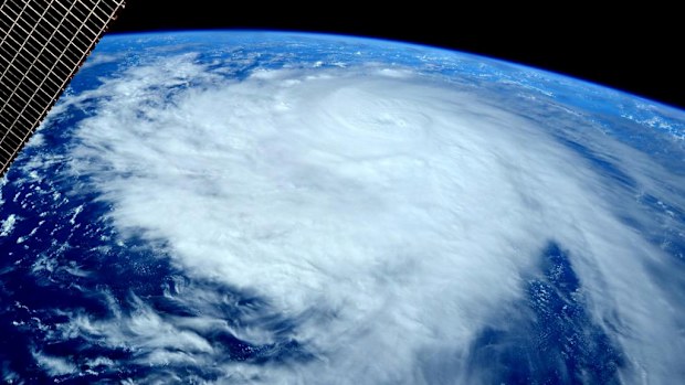 Typhoon Noul as seen from space. (NASA)