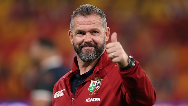 Andy Farrell at Suncorp Stadium.