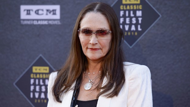 Olivia Hussey attends the 2018 TCM Classic Film Festival Opening Night Gala 50th Anniversary World Premiere Restoration of 'The Producers' at TCL Chinese Theatre IMAX on April 26, 2018 