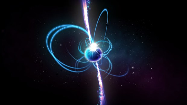 ICRAR mystery object in space sending out energy waves