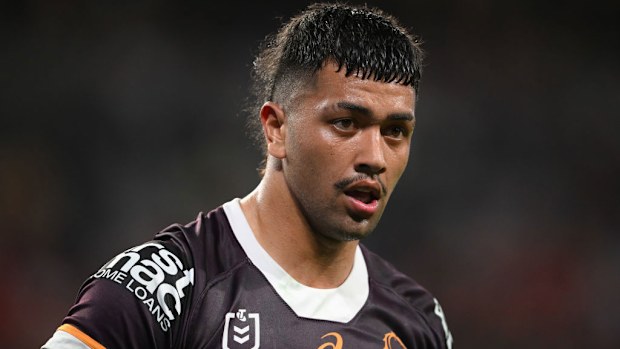 Xavier Willison of the Broncos.