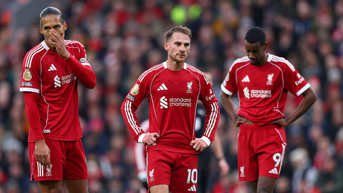 Shock result leaves Liverpool's title defence in tatters