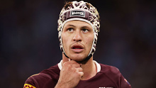Kalyn Ponga during the 2022 State of Origin series. (Photo by Mark Kolbe/Getty Images)