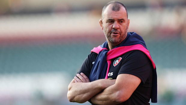 Michael Cheika of Leicester Tigers.