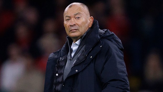 El entrenador en jefe de Japón, Eddie Jones.