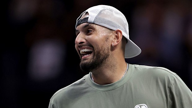 Nick Kyrgios defeated Aryna Sabalenka in straight sets in the Battle of the Sexes match.