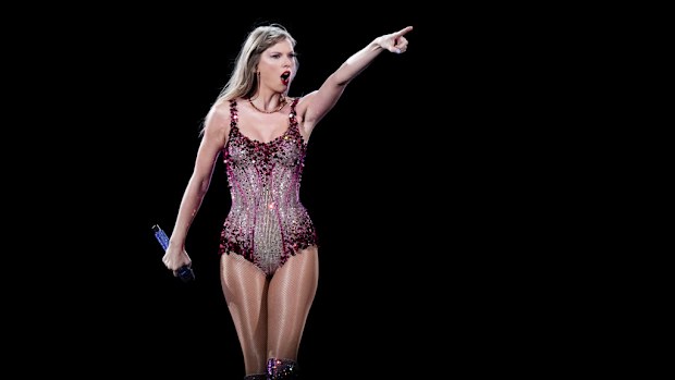 TikTok may look (or sound) a little different when you scroll through the app going forward. FILE - Taylor Swift performs at the Monumental stadium during her Eras Tour concert in Buenos Aires, Argentina, Nov. 9, 2023.  Universal Music Group, which represents artists including Taylor Swift, Drake, Adele, Bad Bunny and Billie Eilish, says that it will no longer allow its music on TikTok now that a licensing deal between the two parties has expired.  (AP Photo/Natacha Pisarenko, File)
