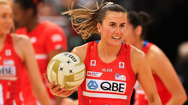 NSW Swifts co-captain Maddy Proud.