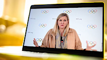 Kirsty Coventry spoke through the IOC's new policy. 
