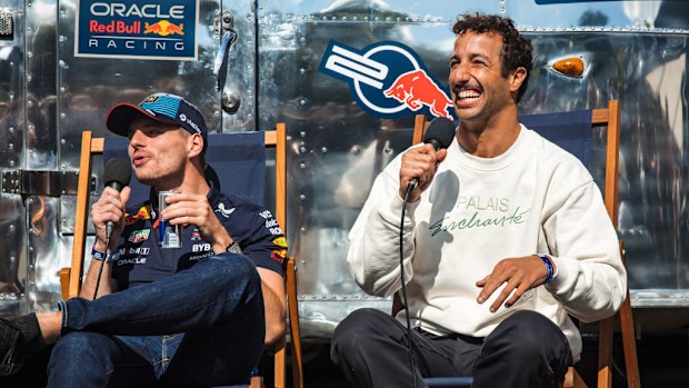 Üç numara, Ricciardo'nun F1 kariyeri boyunca Red Bull ailesinin bir parçasıydı.