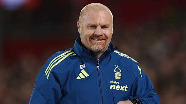 Sean Dyche at City Ground in Nottingham.