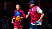 Sophie Conway during the AFLW grand final. 