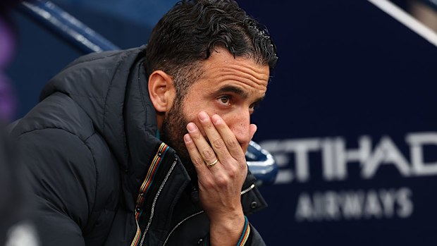 Manchester United menajeri Ruben Amorim.