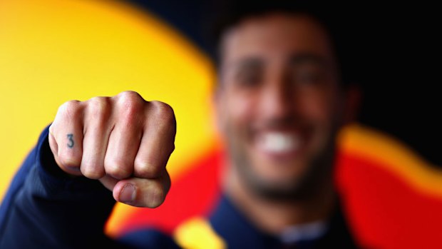 Daniel Ricciardo F1 kariyeri boyunca üç ile yarıştı.