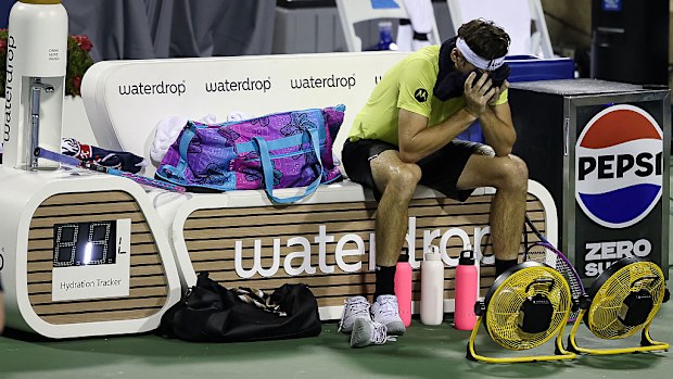 Taylor Fritz of the United States.