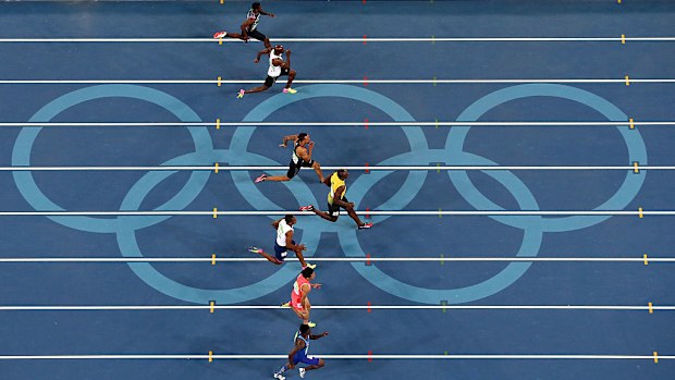 Usain Bolt dominates wins men's 100 meter final at the Rio 2016 Olympic Games.