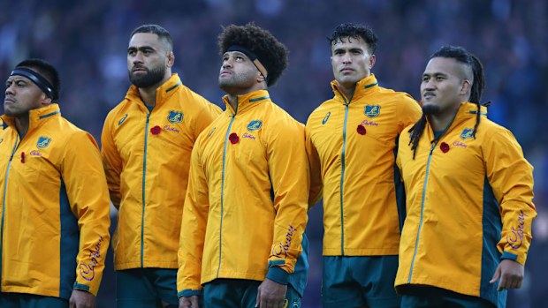 Allan Alaalatoa, Lukhan Salakaia-Loto, Rob Valetini, Joseph-Aukuso Suaalii ve Brandon Paenga-Amosa.