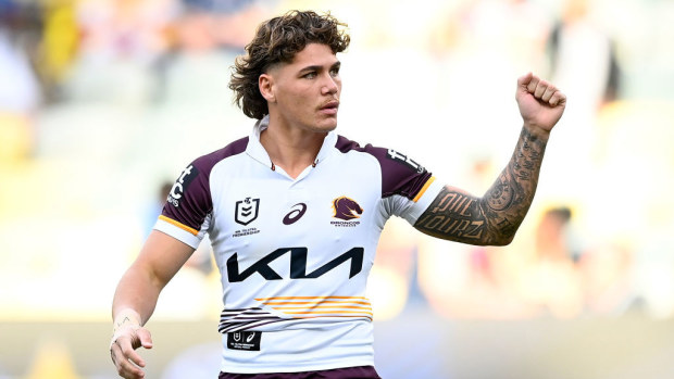 Reece Walsh of the Broncos.