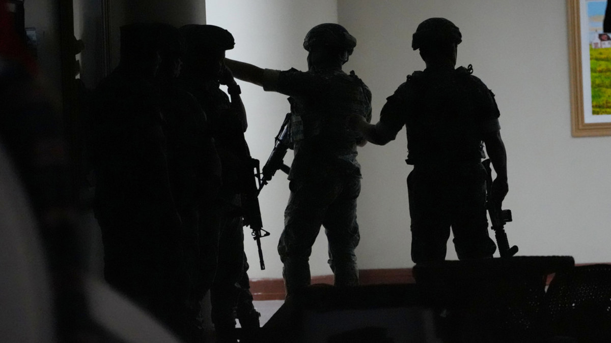 Philippine Senate: Gunfire breaks out as authorities try to arrest ...
