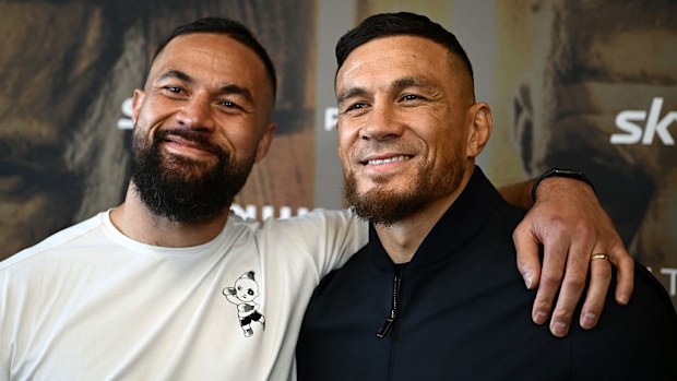 Joseph Parker and Sonny Bill Williams are interviewed at The Foundry Boxing Club.