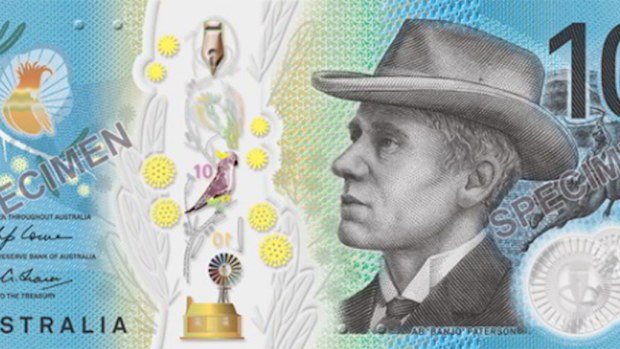 The note has the same clear window as the $5 note unveiled last year. (RBA)