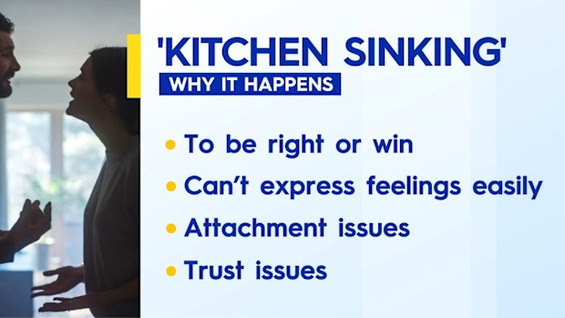 Kitchen sinking relationship arguing